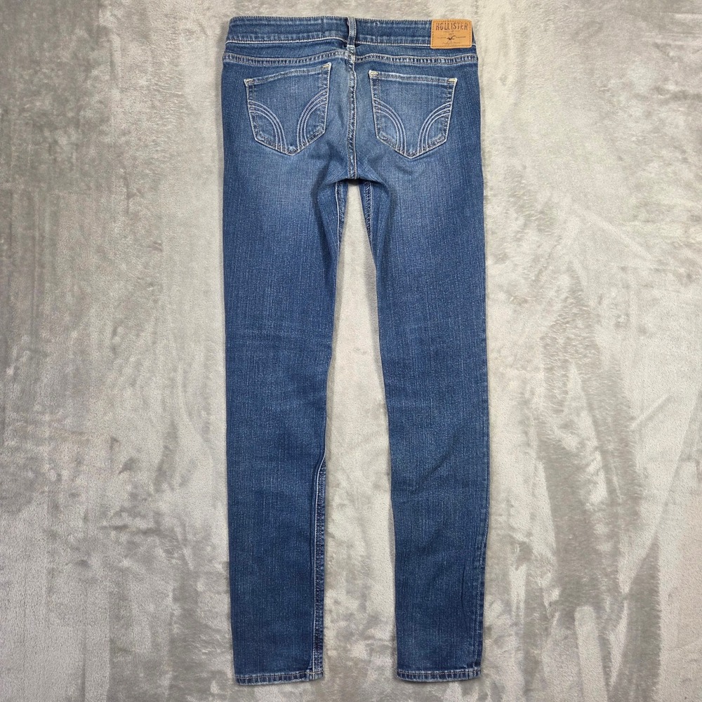 Y2k Hollister Jeans Women 26 Medium Skinny Low Rise 2000s Preppy Bratz Casual - Picture 7 of 7